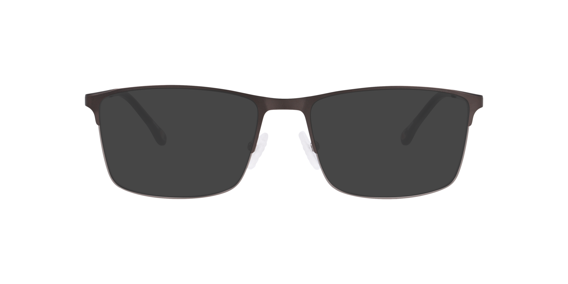 Cu4015 Gunmetal MetalEyeglass Frames for Glasses Direct, with Tinted Lenses