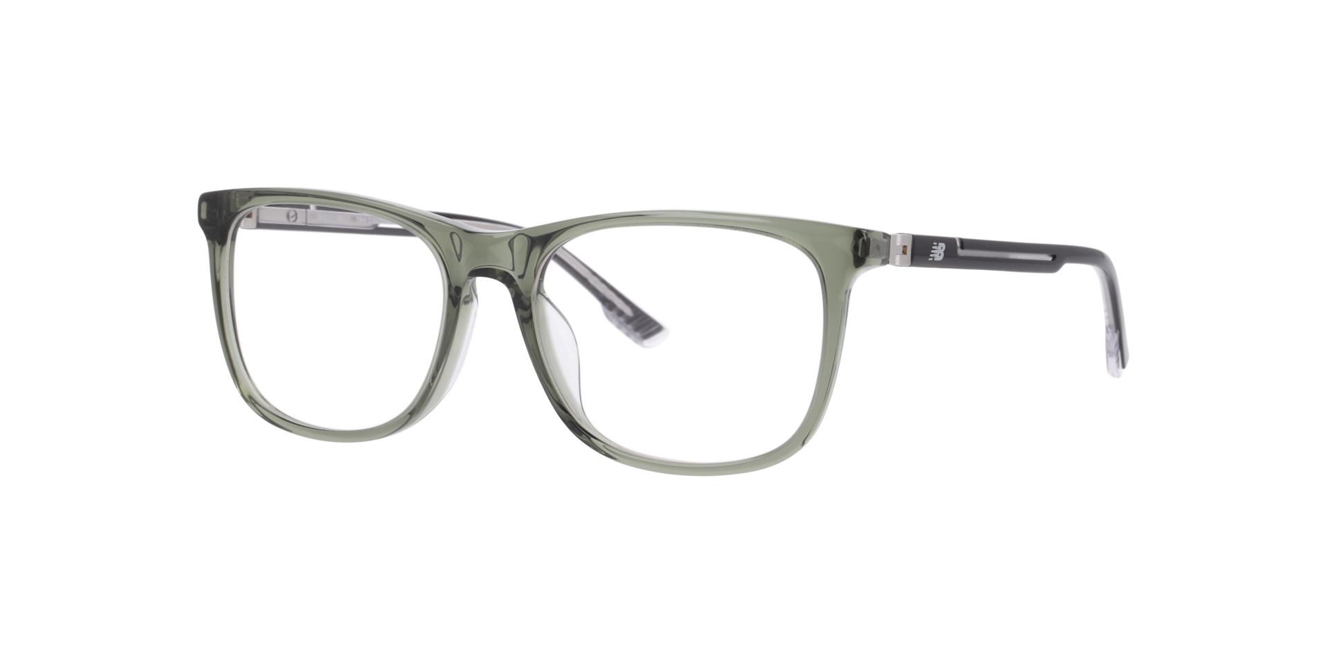 Nb4193 Green AcetateEyeglass Frames for Glasses Direct, Angle View