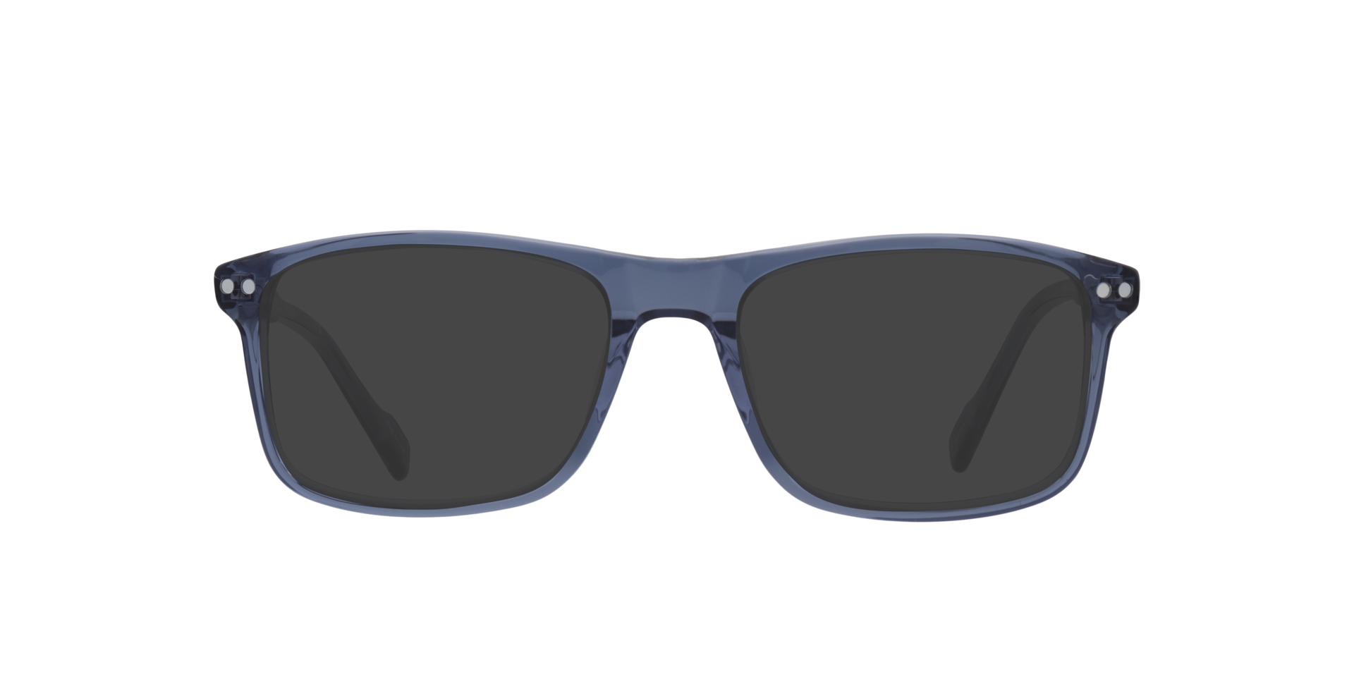 Newgate Blue MetalSunglass Frames for Glasses Direct, with Tinted Lenses