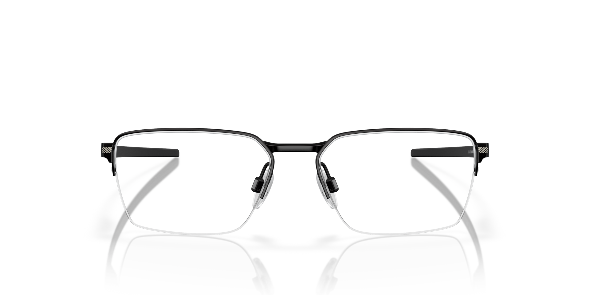 Sway Bar 0.5 Satin Black TitaniumEyeglass Frames for Glasses Direct, Front View