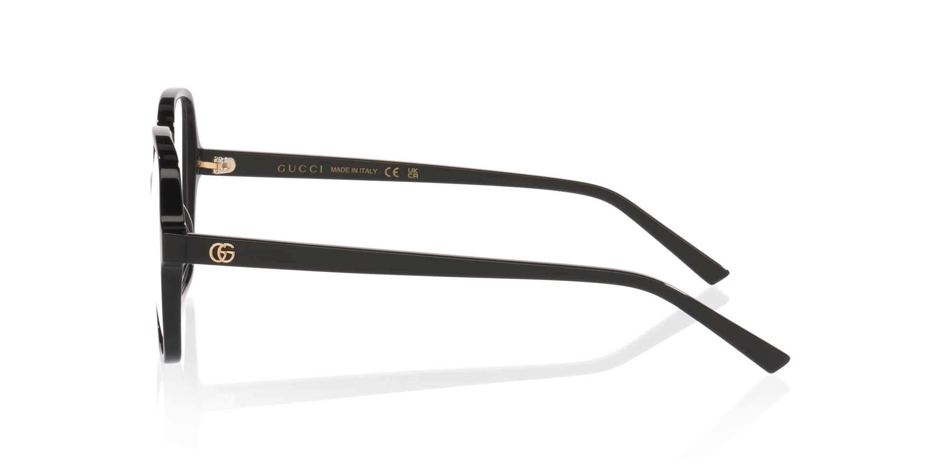 GG1994O Black AcetateEyeglass Frames for Glasses Direct, Side View
