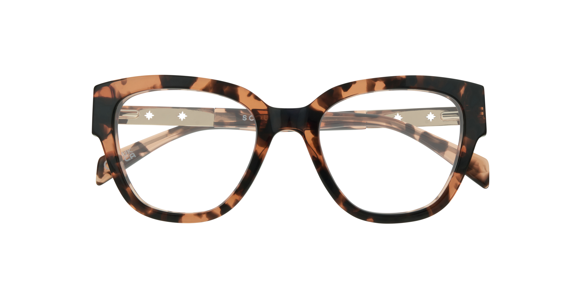 Kenzie Havana AcetateEyeglass Frames for Glasses Direct, Closed View