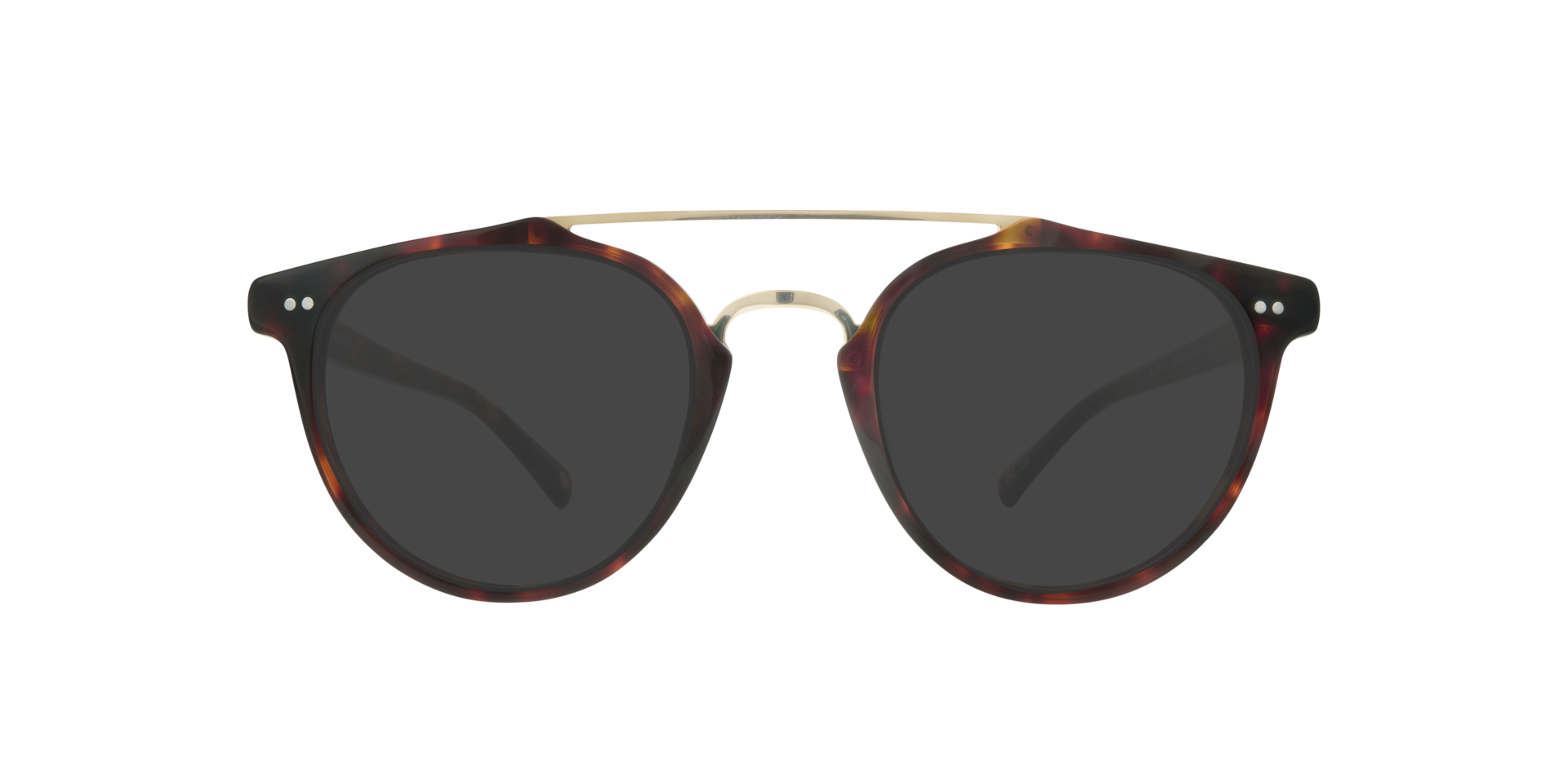 Havana/Shiny Gold Keaton -  Acetate