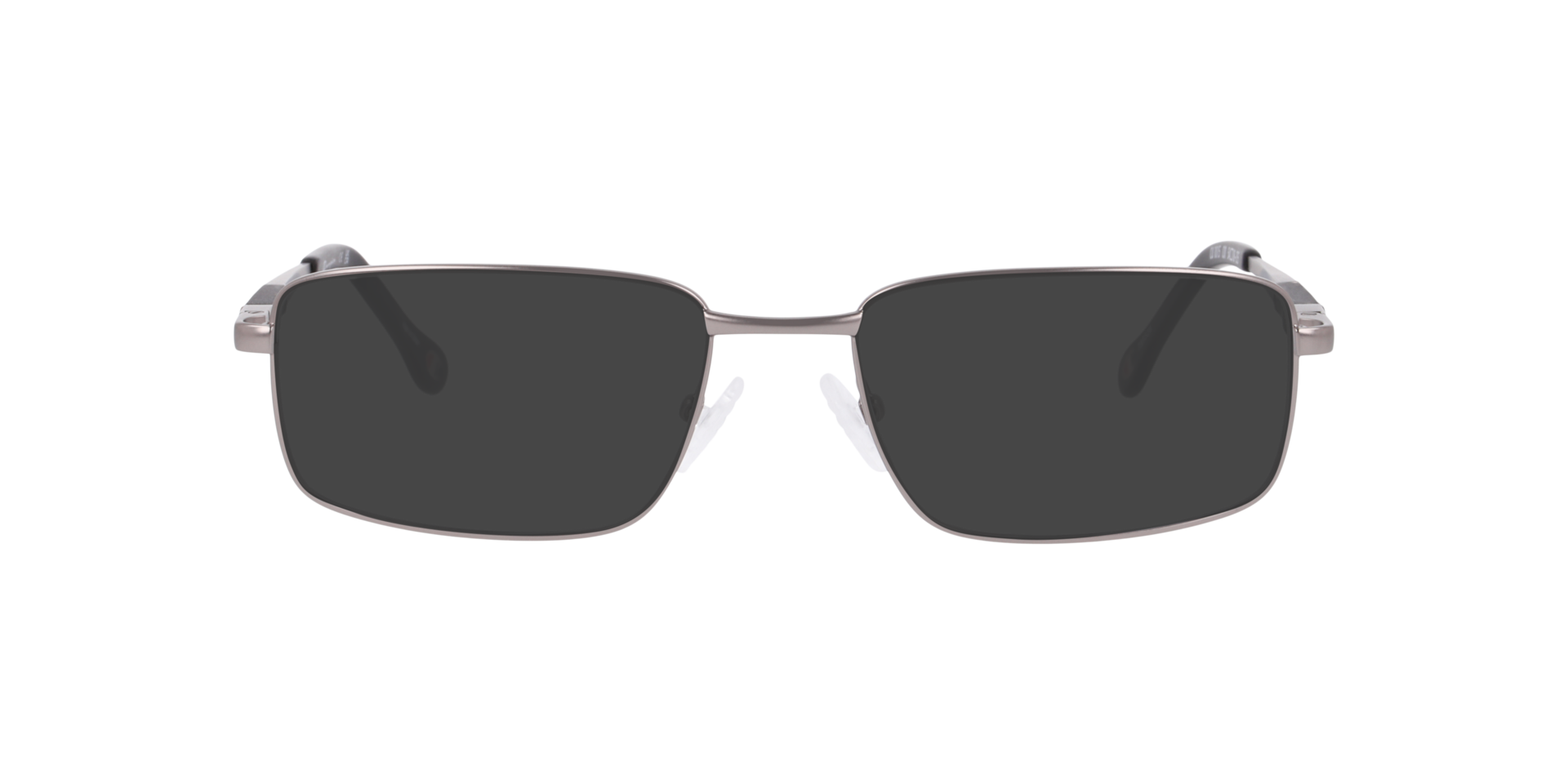 Cu1015 Gunmetal MetalEyeglass Frames for Glasses Direct, with Tinted Lenses