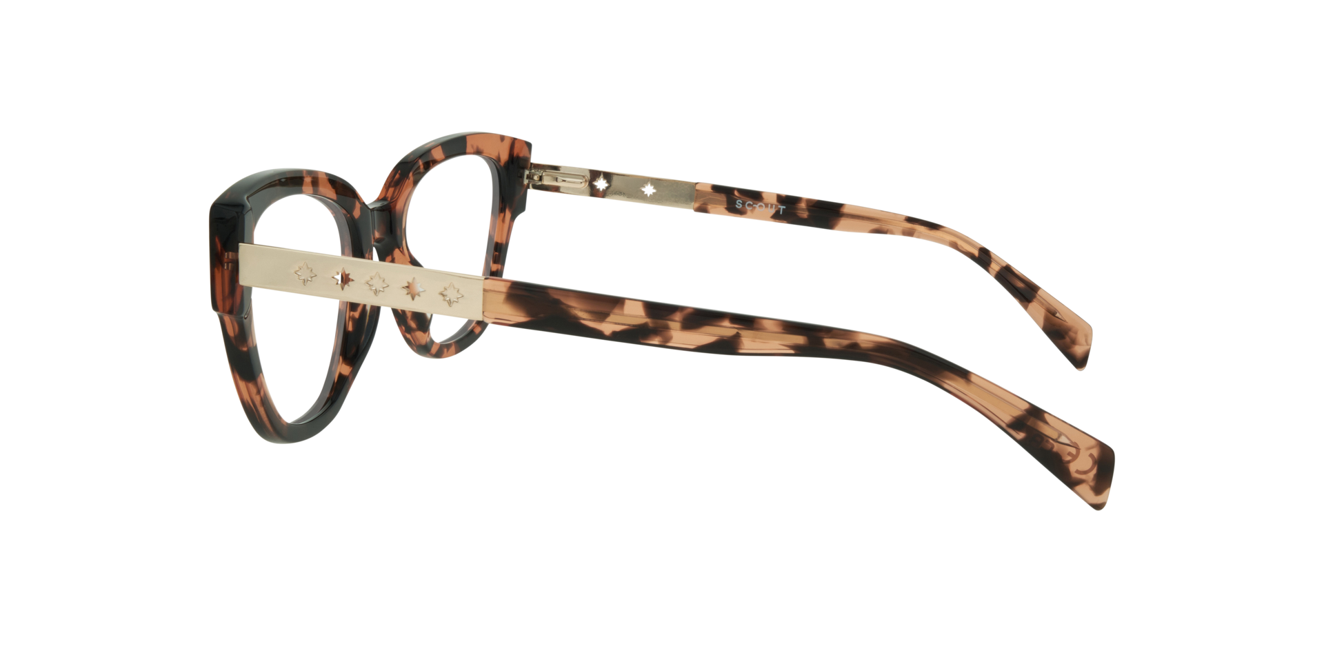 Kenzie Havana AcetateEyeglass Frames for Glasses Direct, Side View