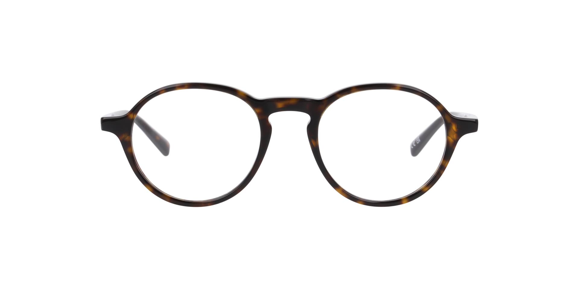 Mackenzie Havana Brown AcetateEyeglass Frames for Glasses Direct, Front View