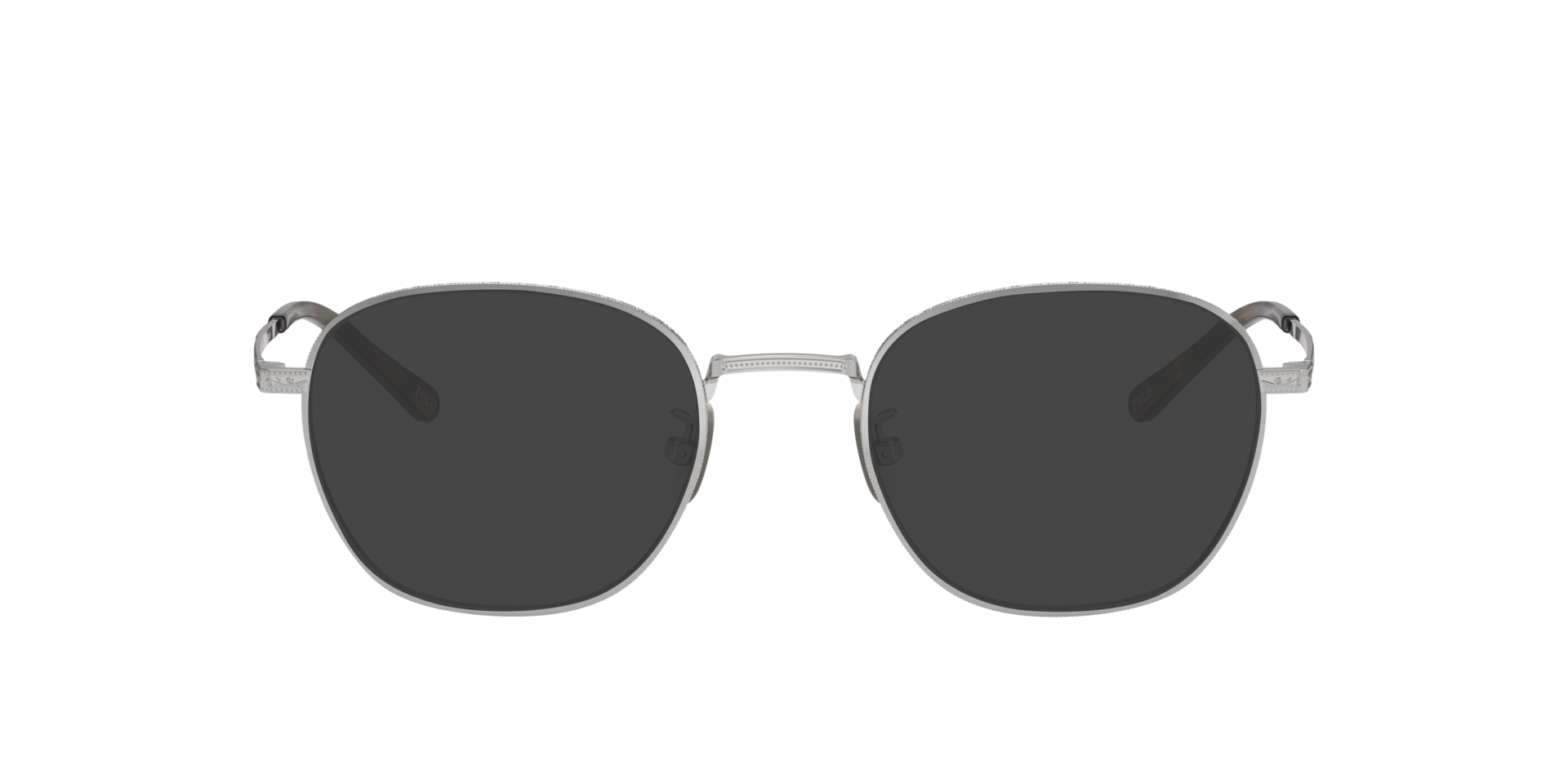PH1230TD Shiny Brushed Silver TitaniumEyeglass Frames for Glasses Direct, with Tinted Lenses