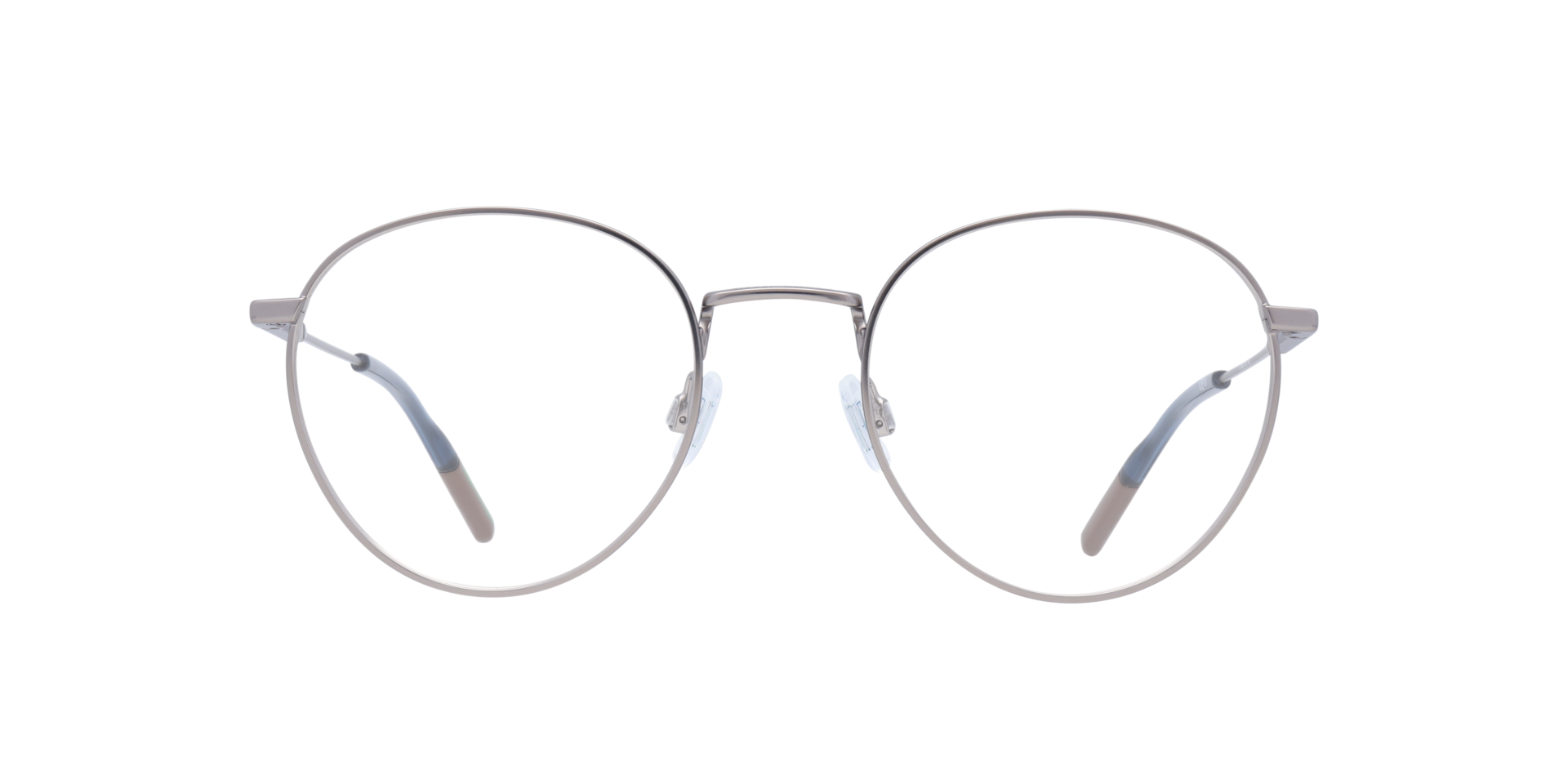 TJ 0089 Silver MetalEyeglass Frames for Glasses Direct, Front View