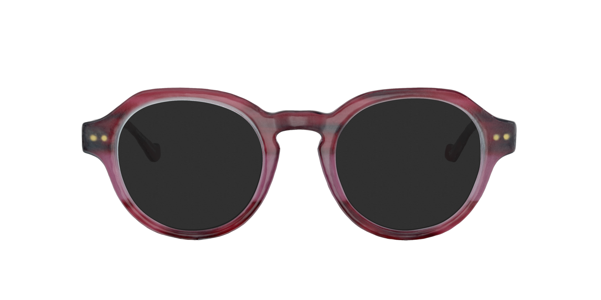Mccarthy Stripped Purple AcetateEyeglass Frames for Glasses Direct, with Tinted Lenses
