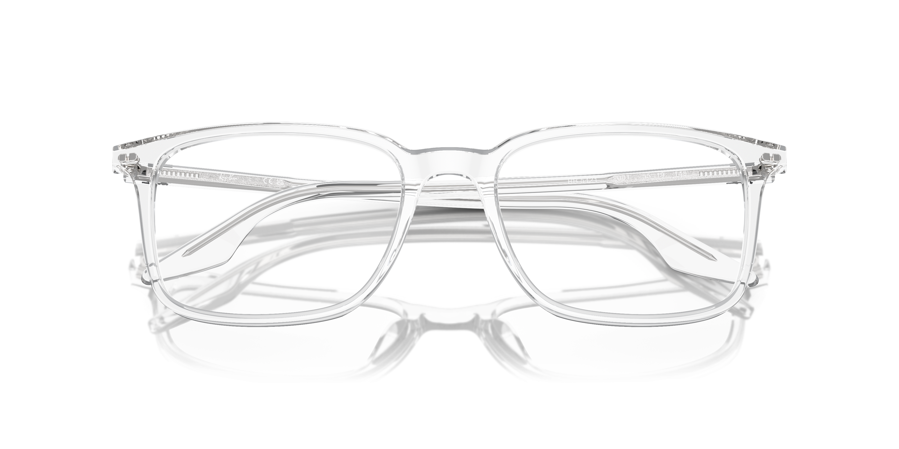RB5421 Transparent AcetateEyeglass Frames for Glasses Direct, Closed View