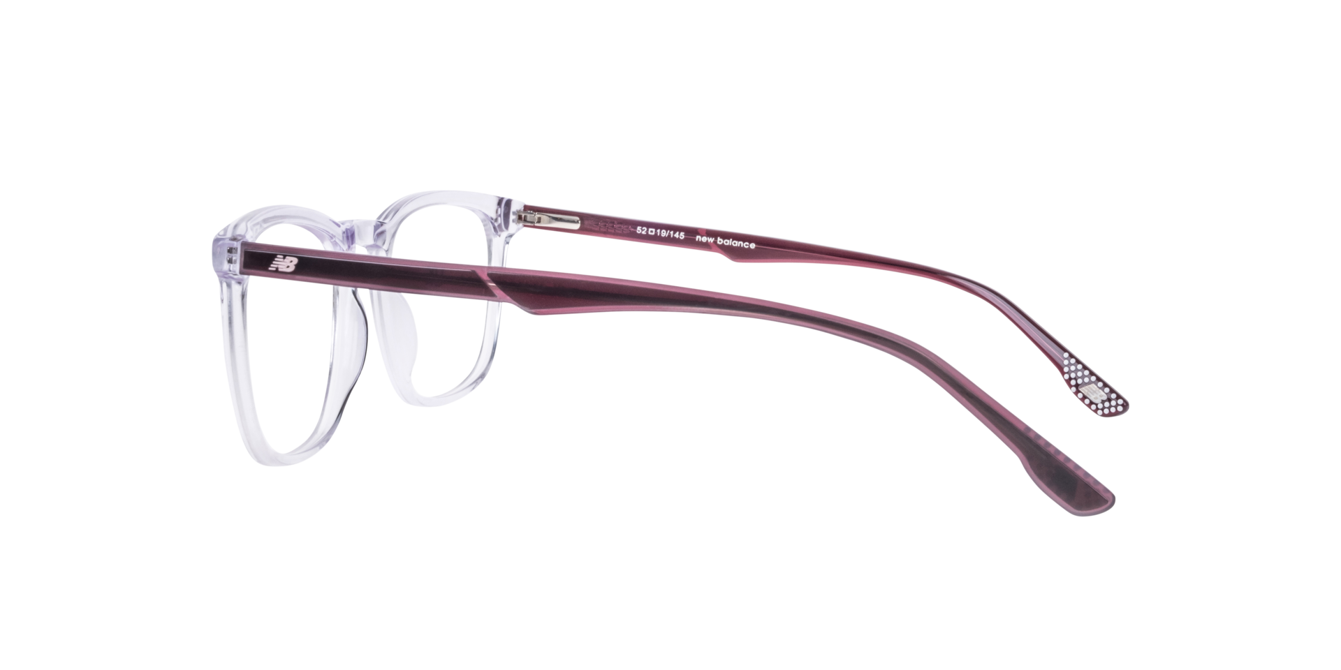 NB4164 Clear AcetateEyeglass Frames for Glasses Direct, Side View