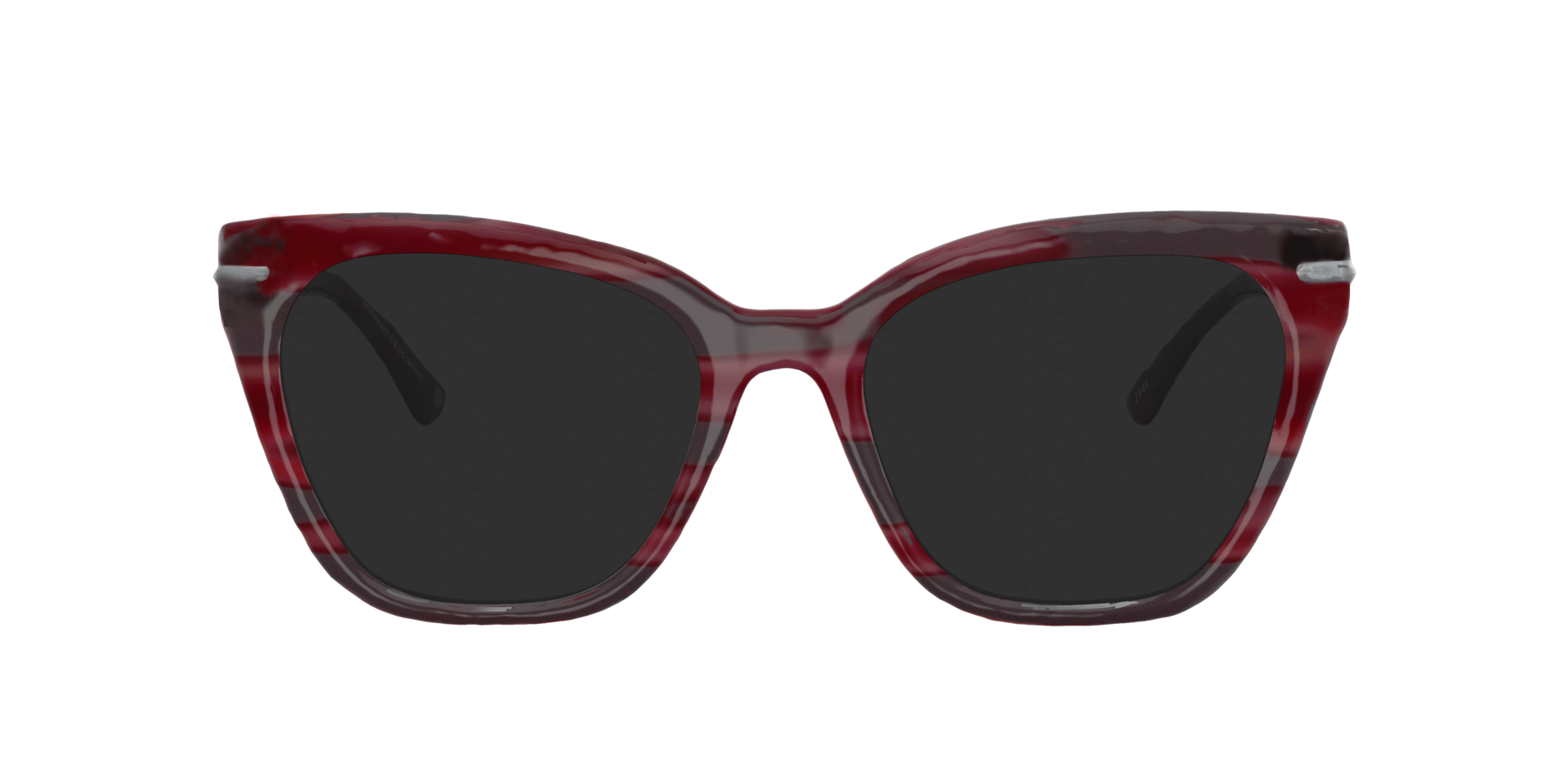 Stripped Dark Red Mile End -  Acetate