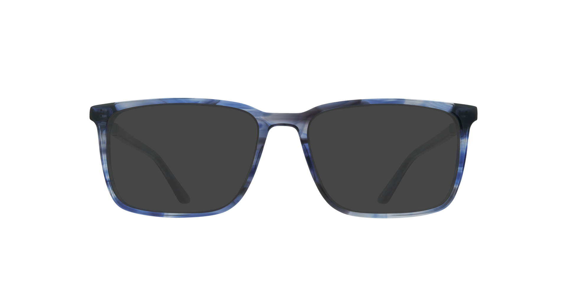 Blue Horn/Matte Silver Blue Jonas -  Acetate