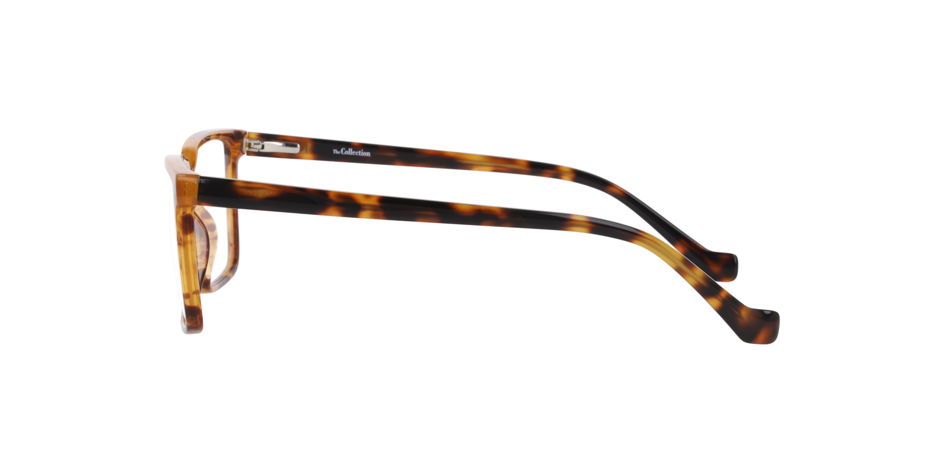 Murphy Havana Honey PlasticEyeglass Frames for Glasses Direct, Side View