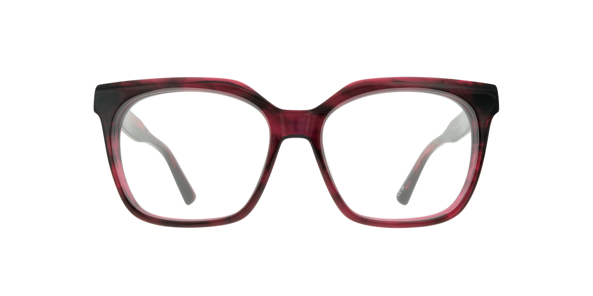 Kiki Horn Raspberry Pink AcetateEyeglass Frames for Glasses Direct, Front View