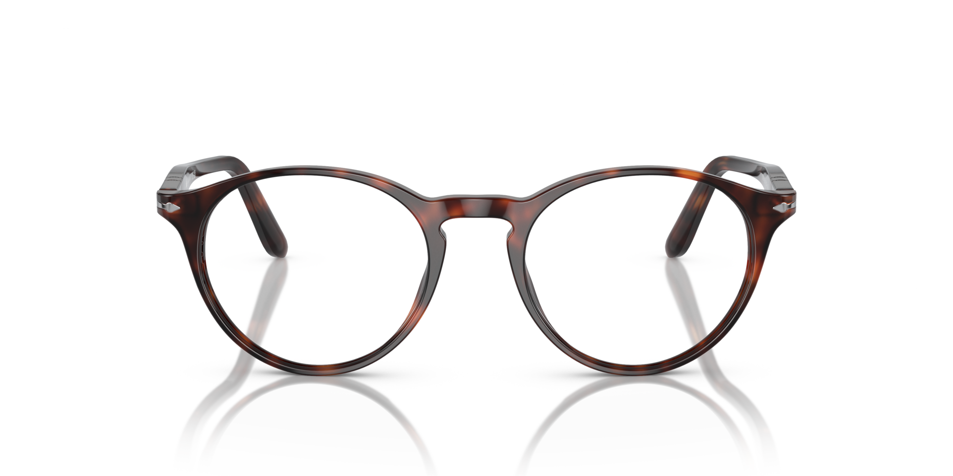 PO3092V Havana AcetateEyeglass Frames for Glasses Direct, Front View