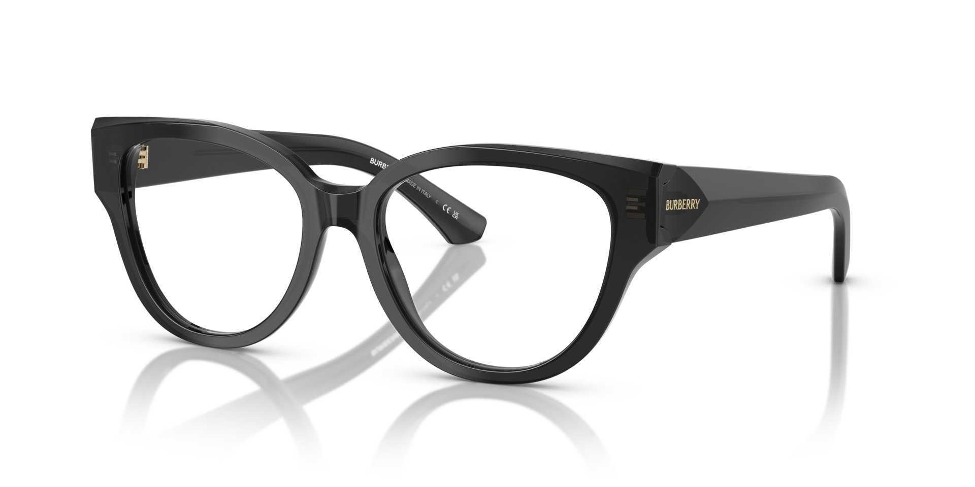 BE2421 Grey AcetateEyeglass Frames for Glasses Direct, Angle View