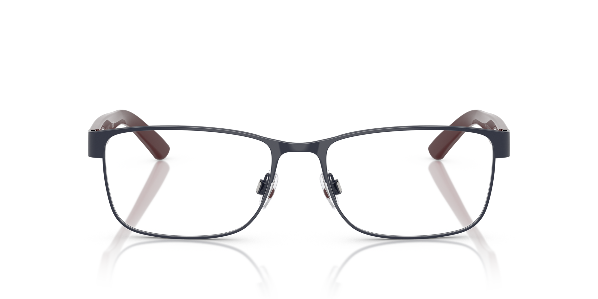 PH1157 Shiny Navy Blue MetalEyeglass Frames for Glasses Direct, Front View