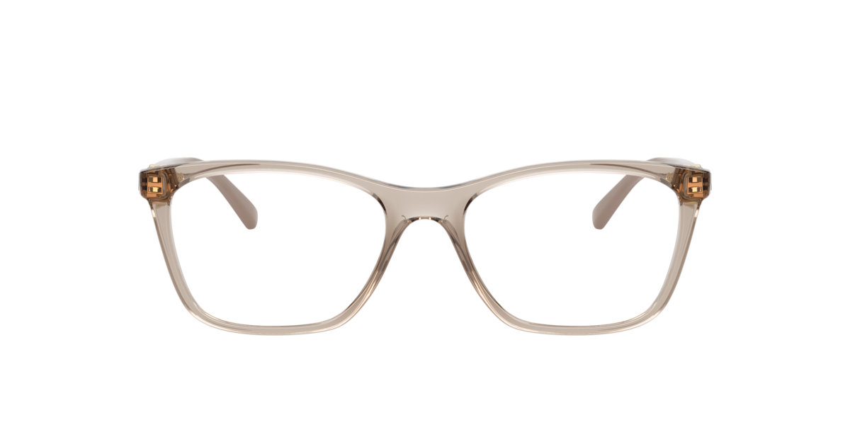 Transparent Caramel pillow Plastic eyeglasses Online - Full Rim - VO5632B