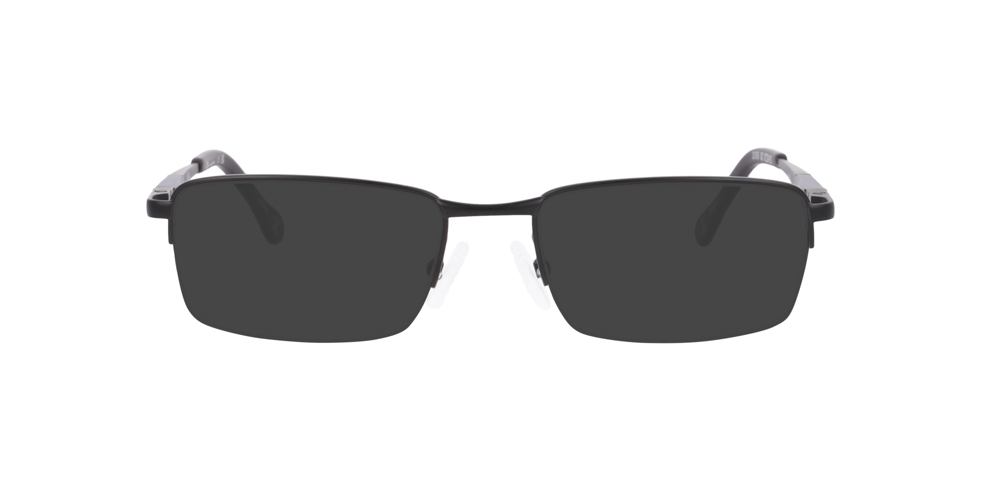 Cu1016 Black MetalEyeglass Frames for Glasses Direct, with Tinted Lenses