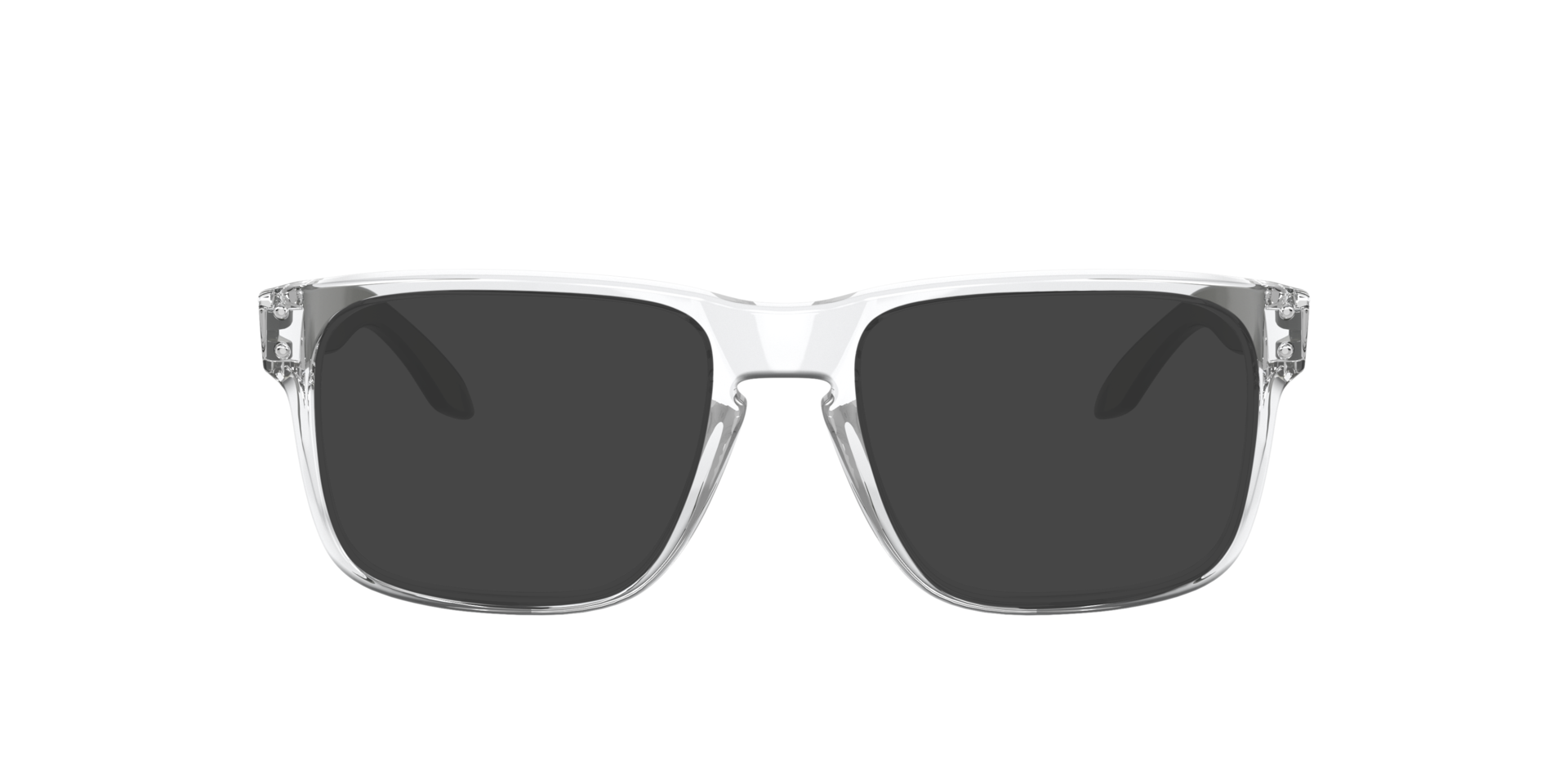 Holbrook™ Polished Clear PlasticEyeglass Frames for Glasses Direct, with Tinted Lenses