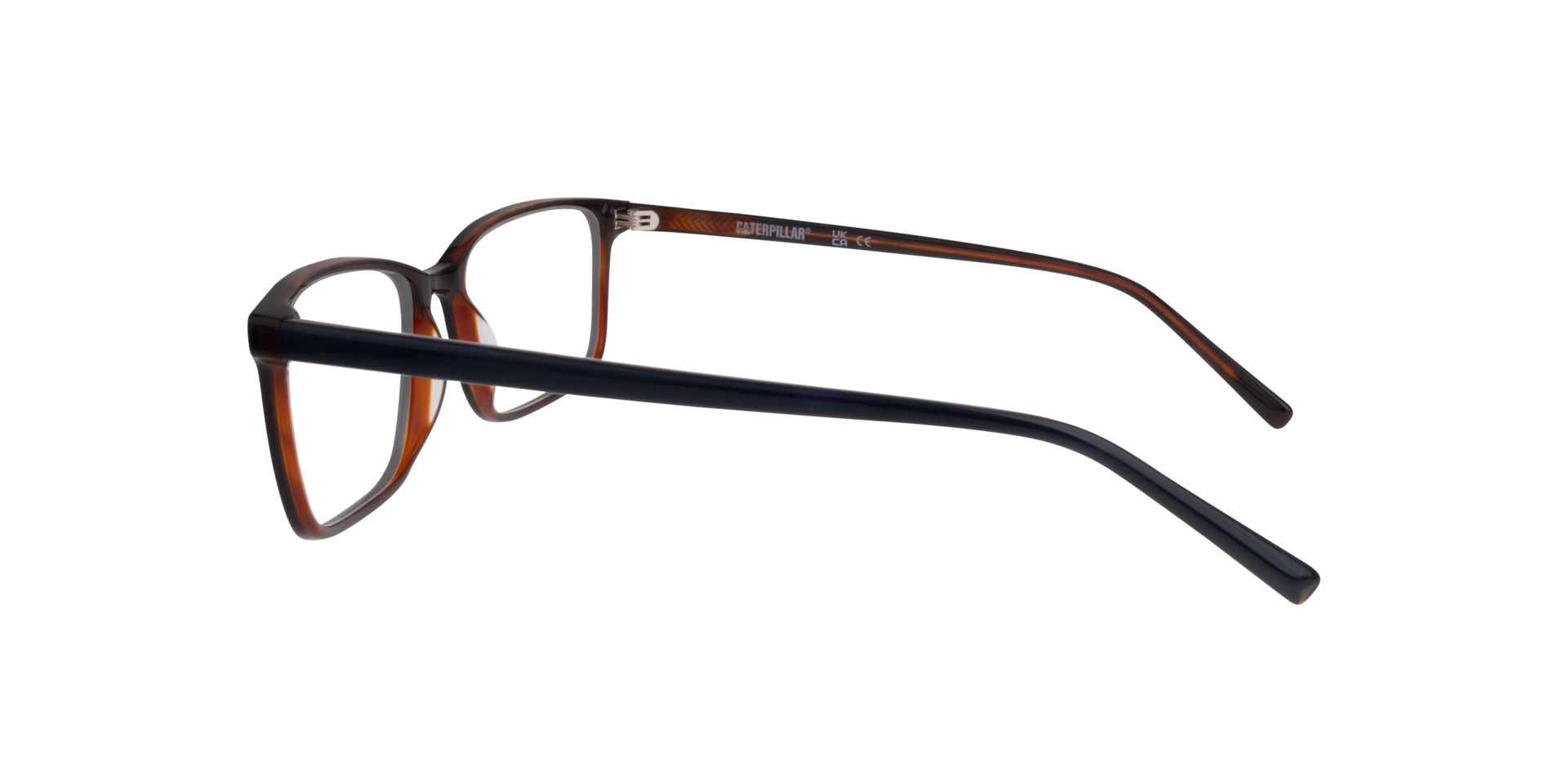 CPO 3530 Blue MetalEyeglass Frames for Glasses Direct, Side View