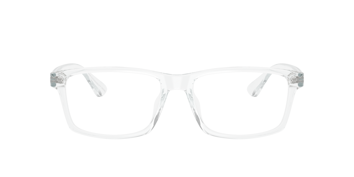 Armani Exchange Men's Shiny Crystal Rectangle Plastic Eyeglasses Online - Full Rim - Ax3083u
