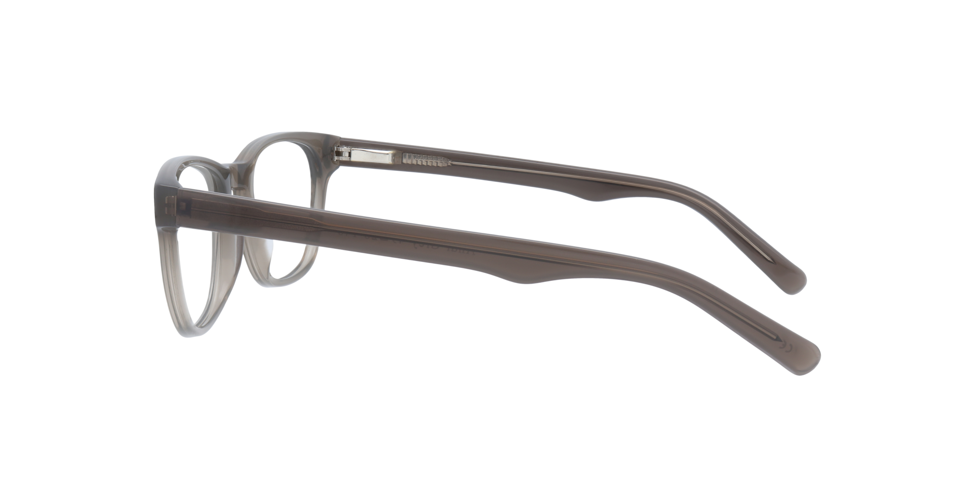 Andi Grey AcetateEyeglass Frames for Glasses Direct, Side View