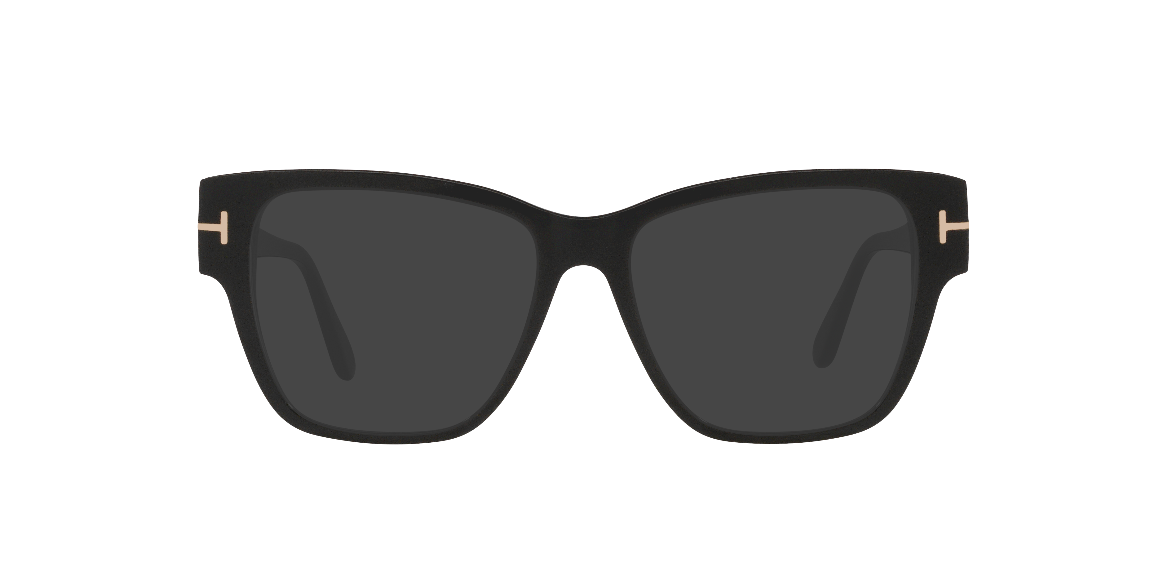 FT5745-B Black Shiny AcetateEyeglass Frames for Glasses Direct, with Tinted Lenses