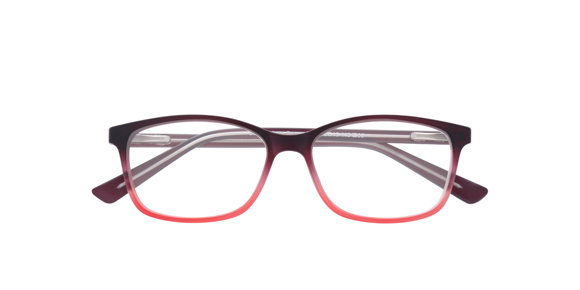 Dakari Matte Brown Pink PlasticEyeglass Frames for Glasses Direct, Closed View