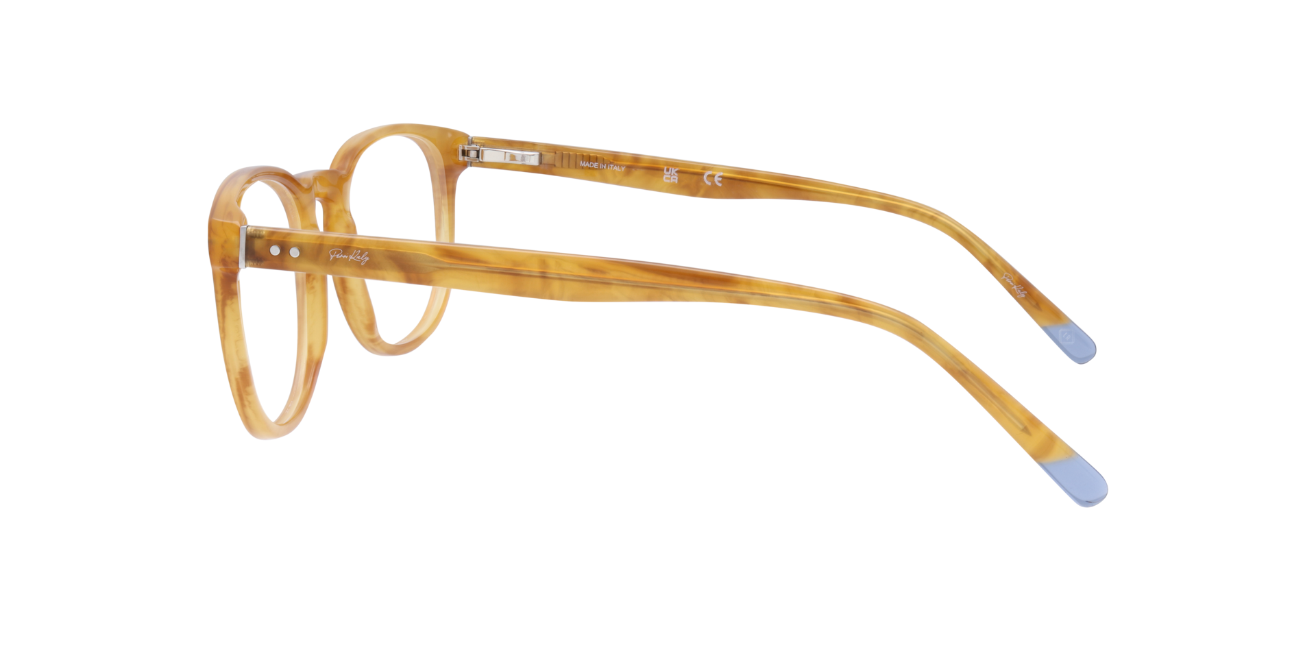 ZERONINE Honey AcetateEyeglass Frames for Glasses Direct, Side View