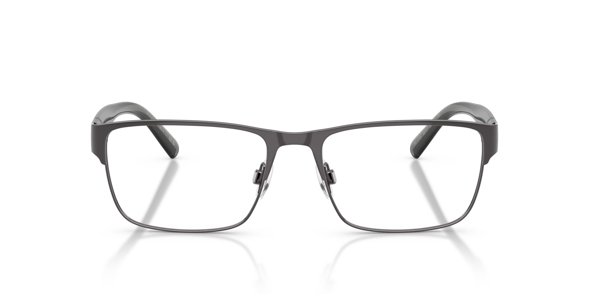 PH1175 Shiny Dark Gunmetal MetalEyeglass Frames for Glasses Direct, Front View