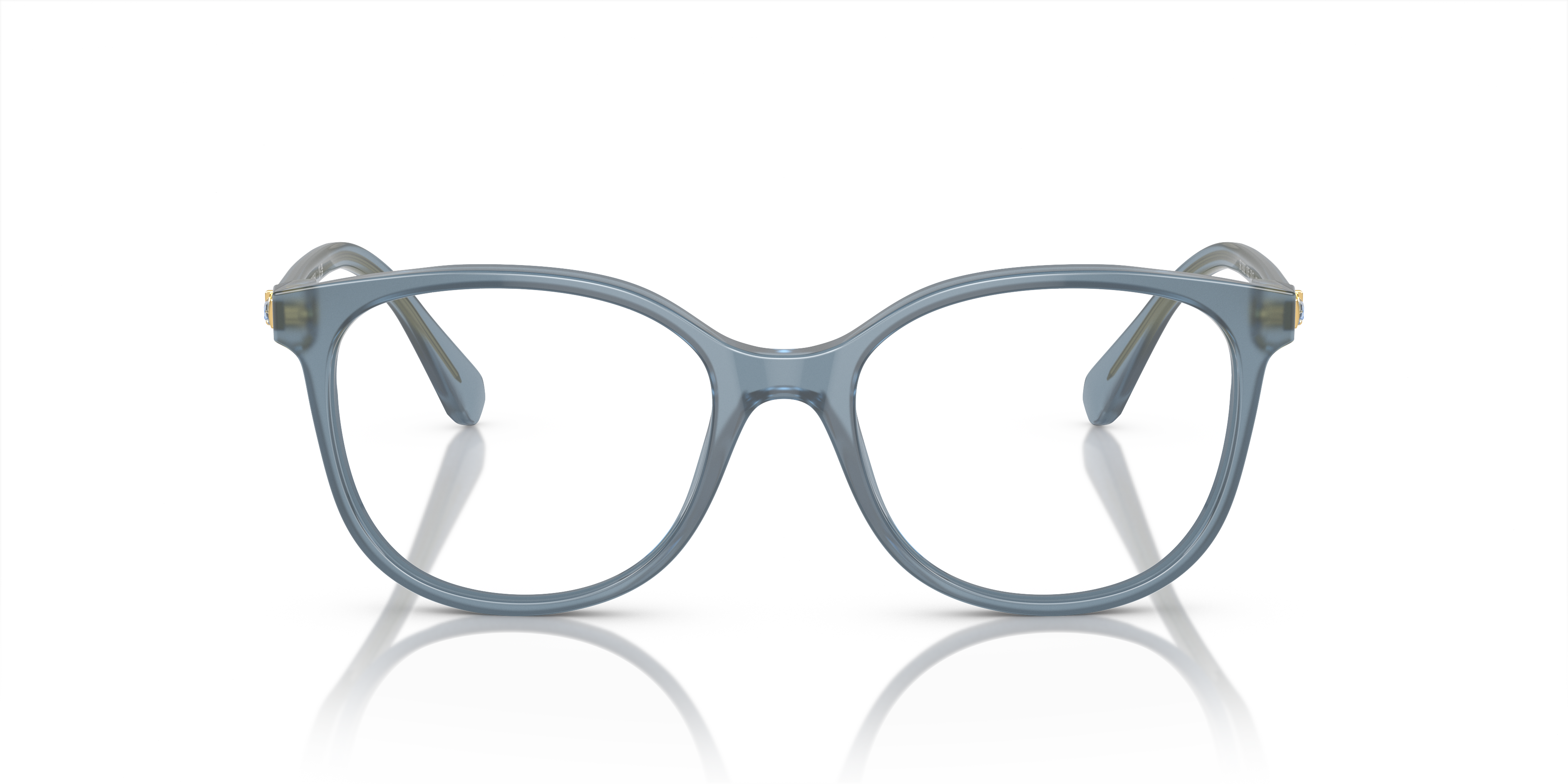 SK2002 Opaline Blue AcetateEyeglass Frames for Glasses Direct, Front View