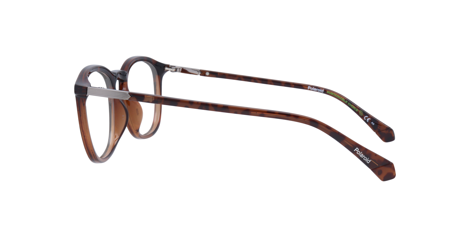 PLD D431/F Tortoise PlasticEyeglass Frames for Glasses Direct, Side View