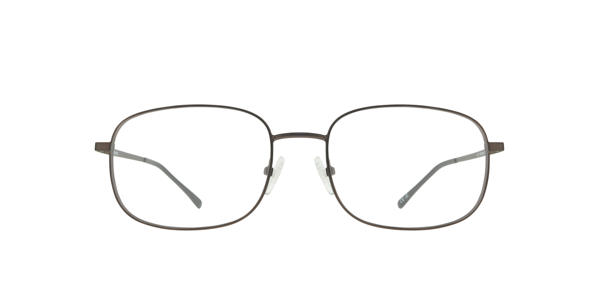 Lacy Gunmetal & Black MetalEyeglass Frames for Glasses Direct, Front View