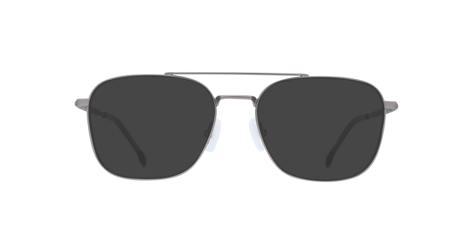 BOSS 1449 Silver Matte MetalEyeglass Frames for Glasses Direct, with Tinted Lenses