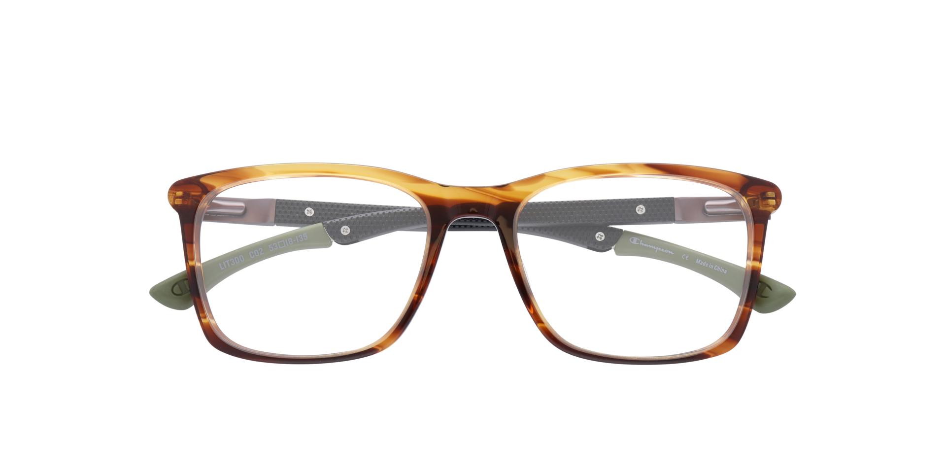 CULIT300 Brown AcetateEyeglass Frames for Glasses Direct, Closed View