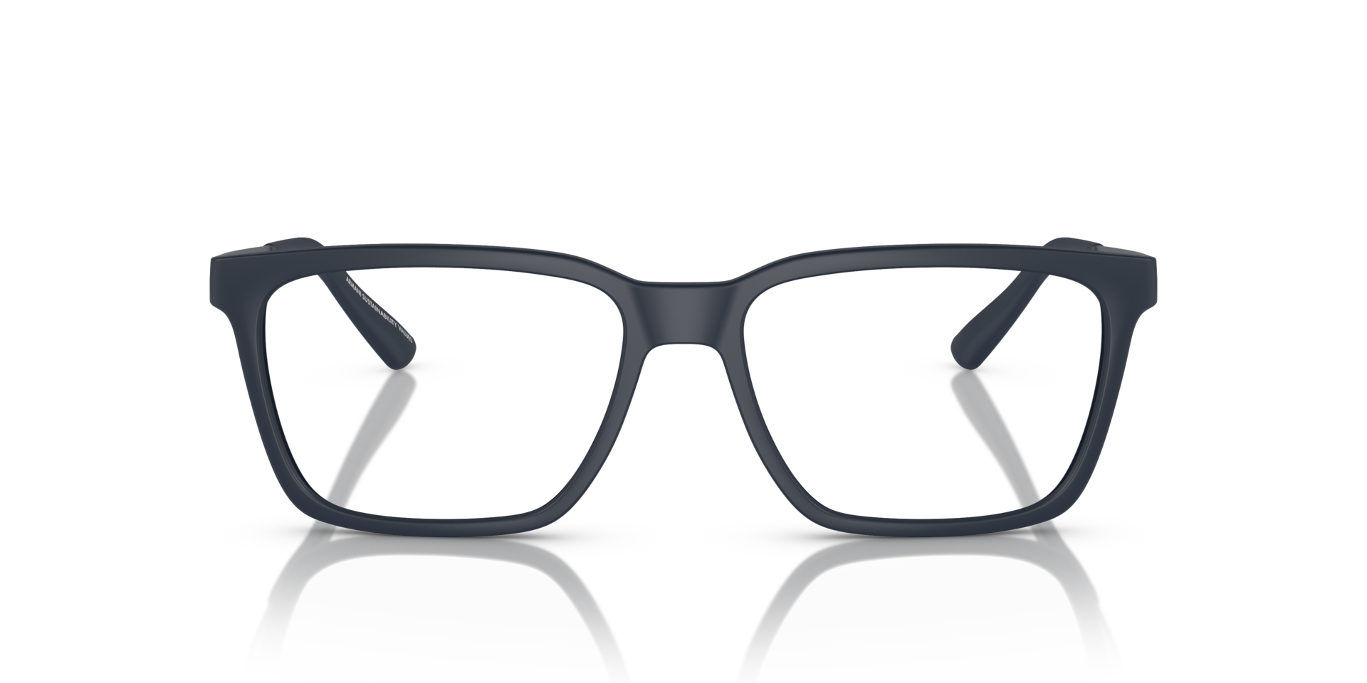 AX3103 Matte Blue PlasticEyeglass Frames for Glasses Direct, Front View