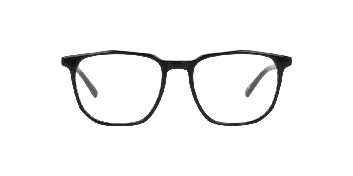 Scout Men's Black Square Acetate Eyeglasses Online - Full Rim - Milton