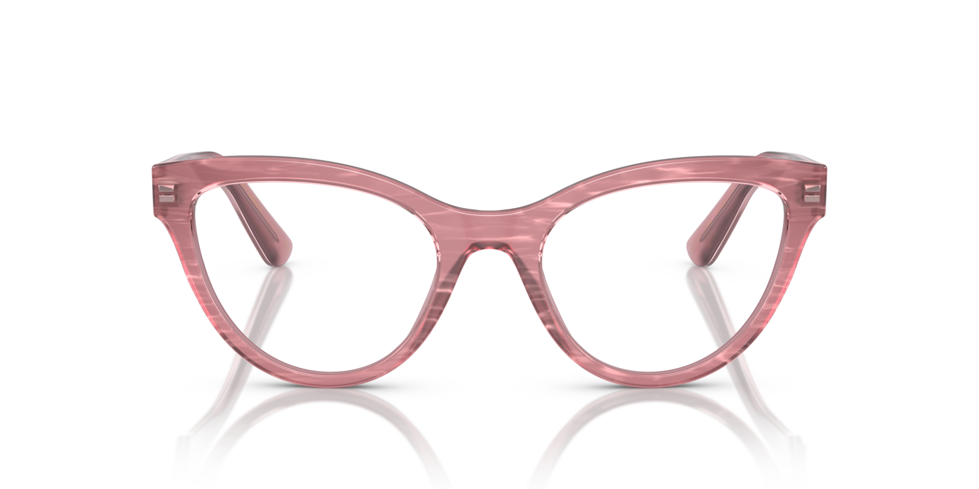 DG3372 Fleur Pink AcetateEyeglass Frames for Glasses Direct, Front View