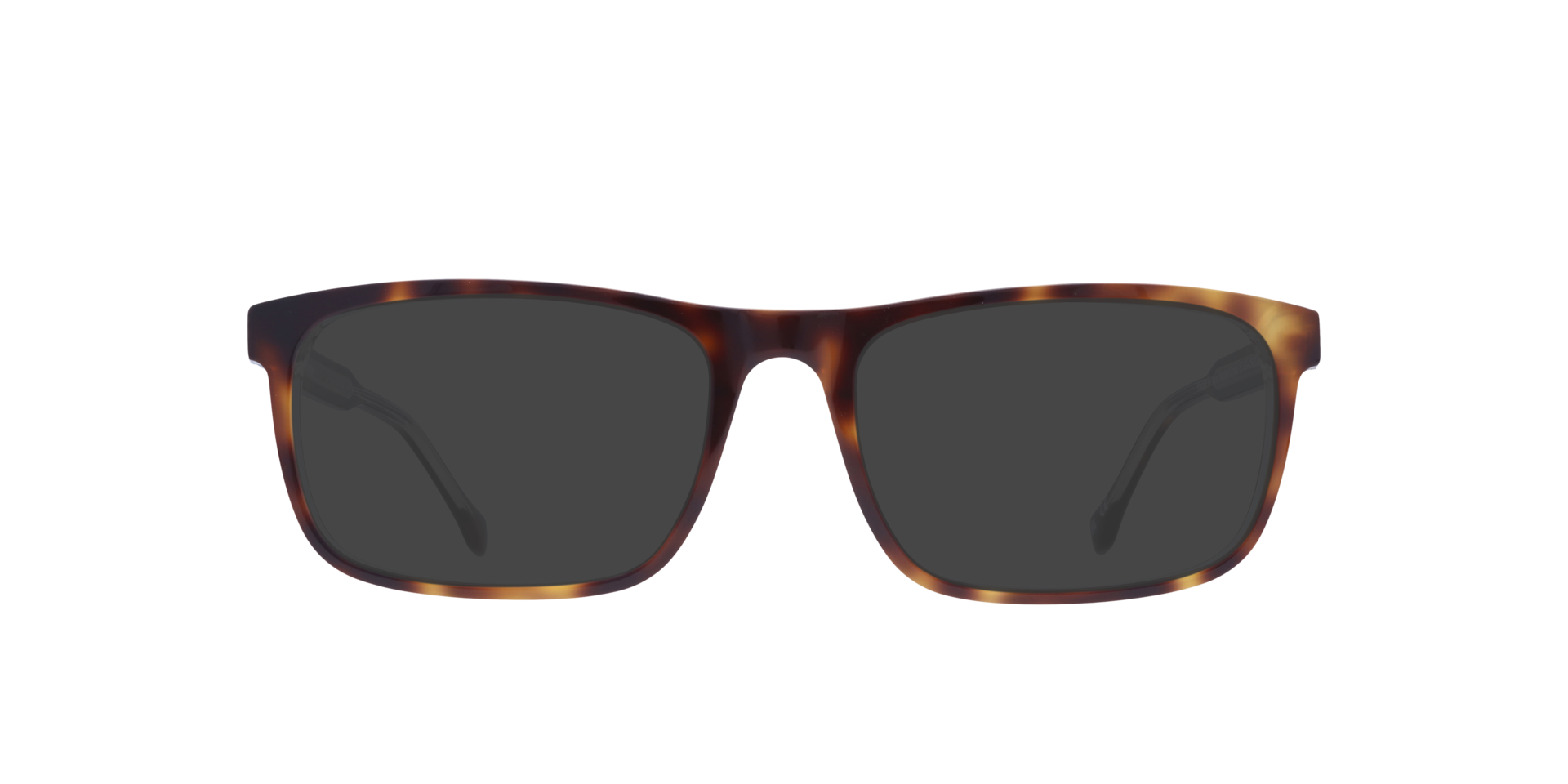 Hudson Bi Layer Havana & Crystal AcetateEyeglass Frames for Glasses Direct, with Tinted Lenses