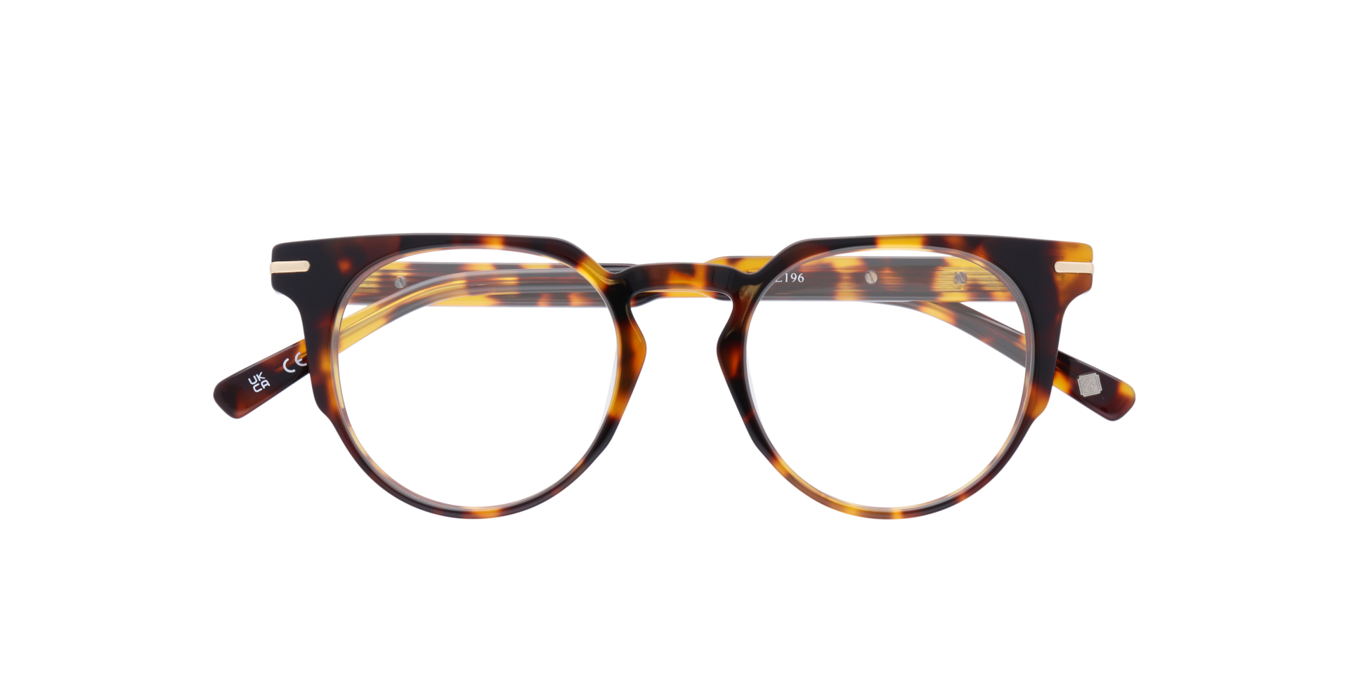 Goldhawk Havana AcetateEyeglass Frames for Glasses Direct, Closed View