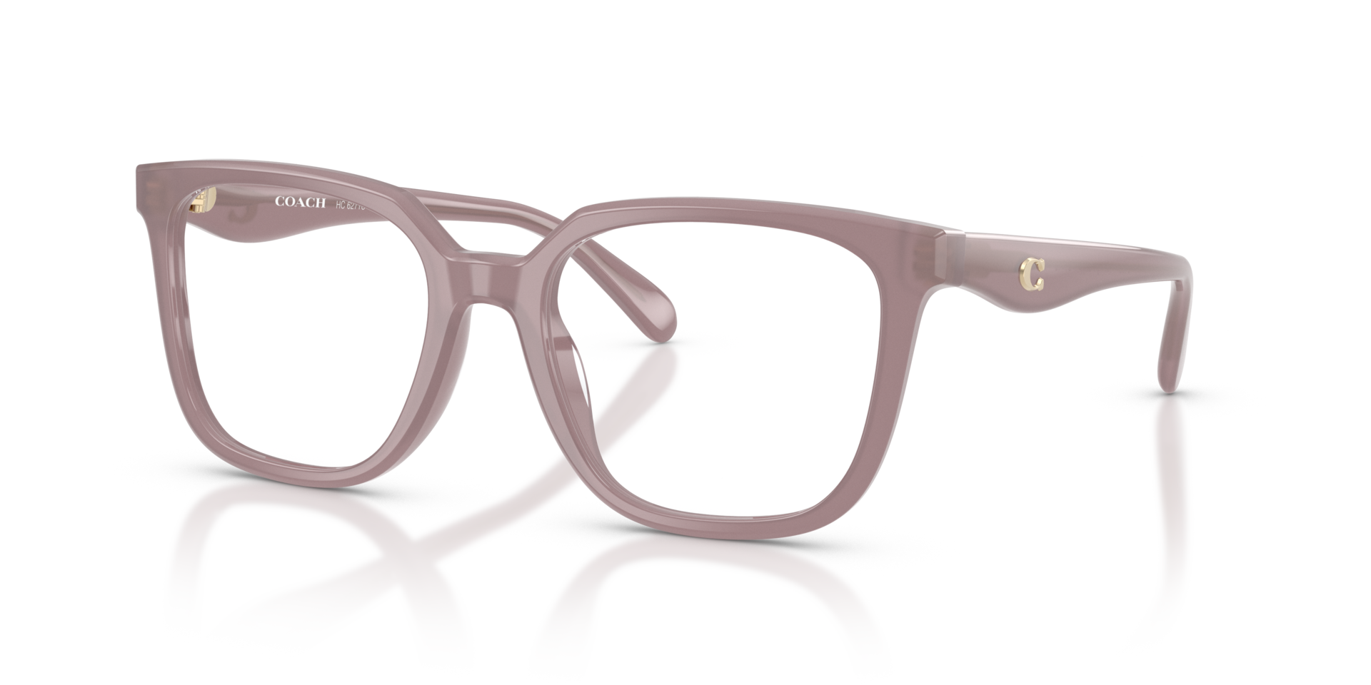 HC6271U Milky Putty AcetateEyeglass Frames for Glasses Direct, Angle View