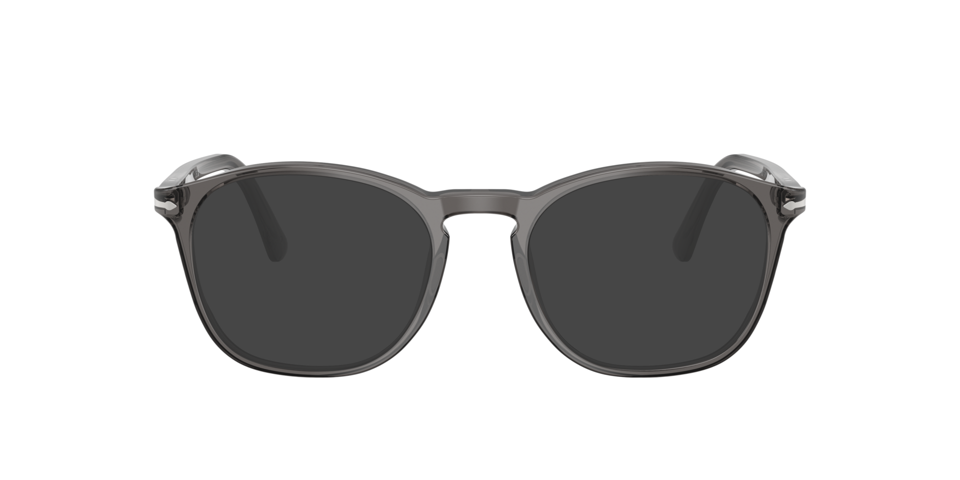 PO3007VM Transparent Grey AcetateEyeglass Frames for Glasses Direct, with Tinted Lenses