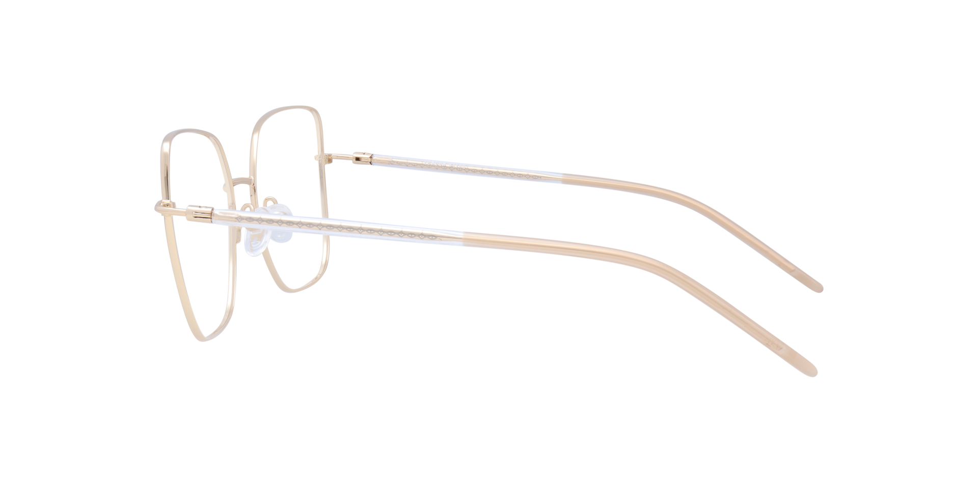 Golders Gold MetalEyeglass Frames for Glasses Direct, Side View