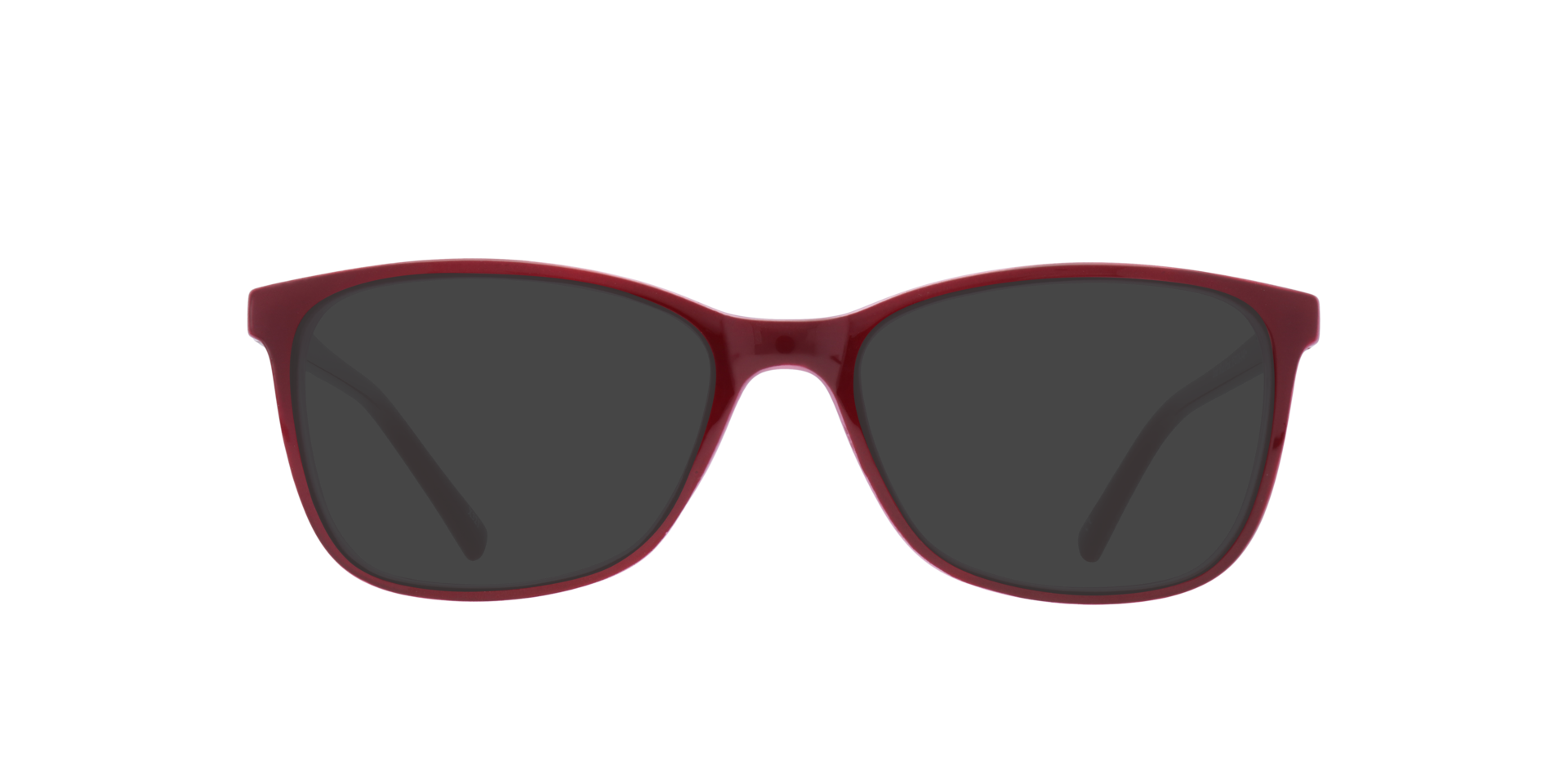 Leah Red & Pink PlasticEyeglass Frames for Glasses Direct, with Tinted Lenses