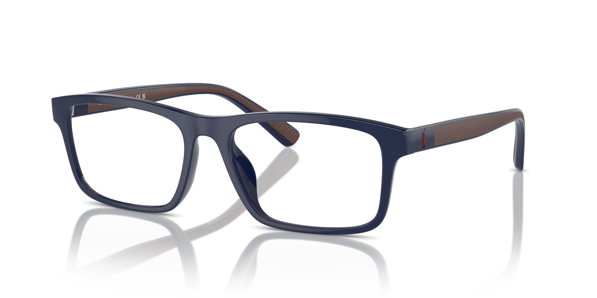 PH2274U Shiny Navy Blue PlasticEyeglass Frames for Glasses Direct, Angle View
