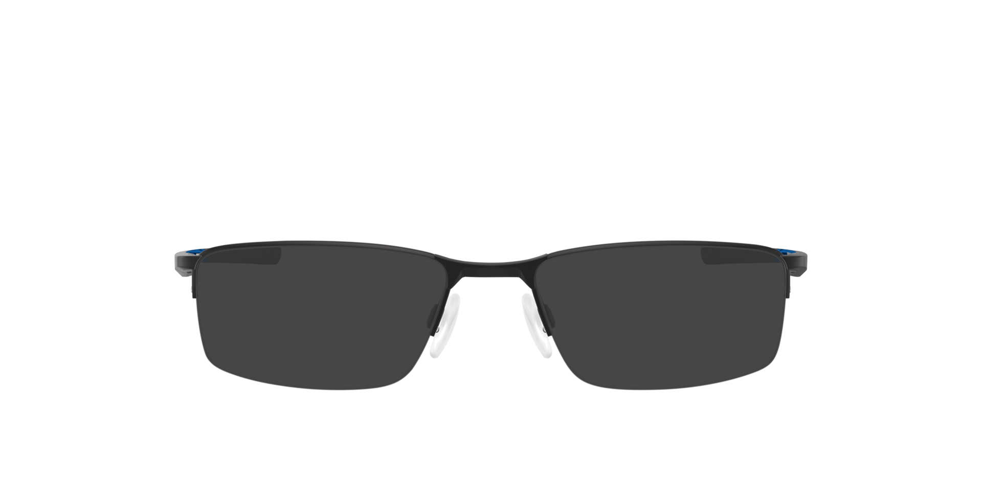 Socket 5.5 Cobalt Collection Satin Black MetalEyeglass Frames for Glasses Direct, with Tinted Lenses