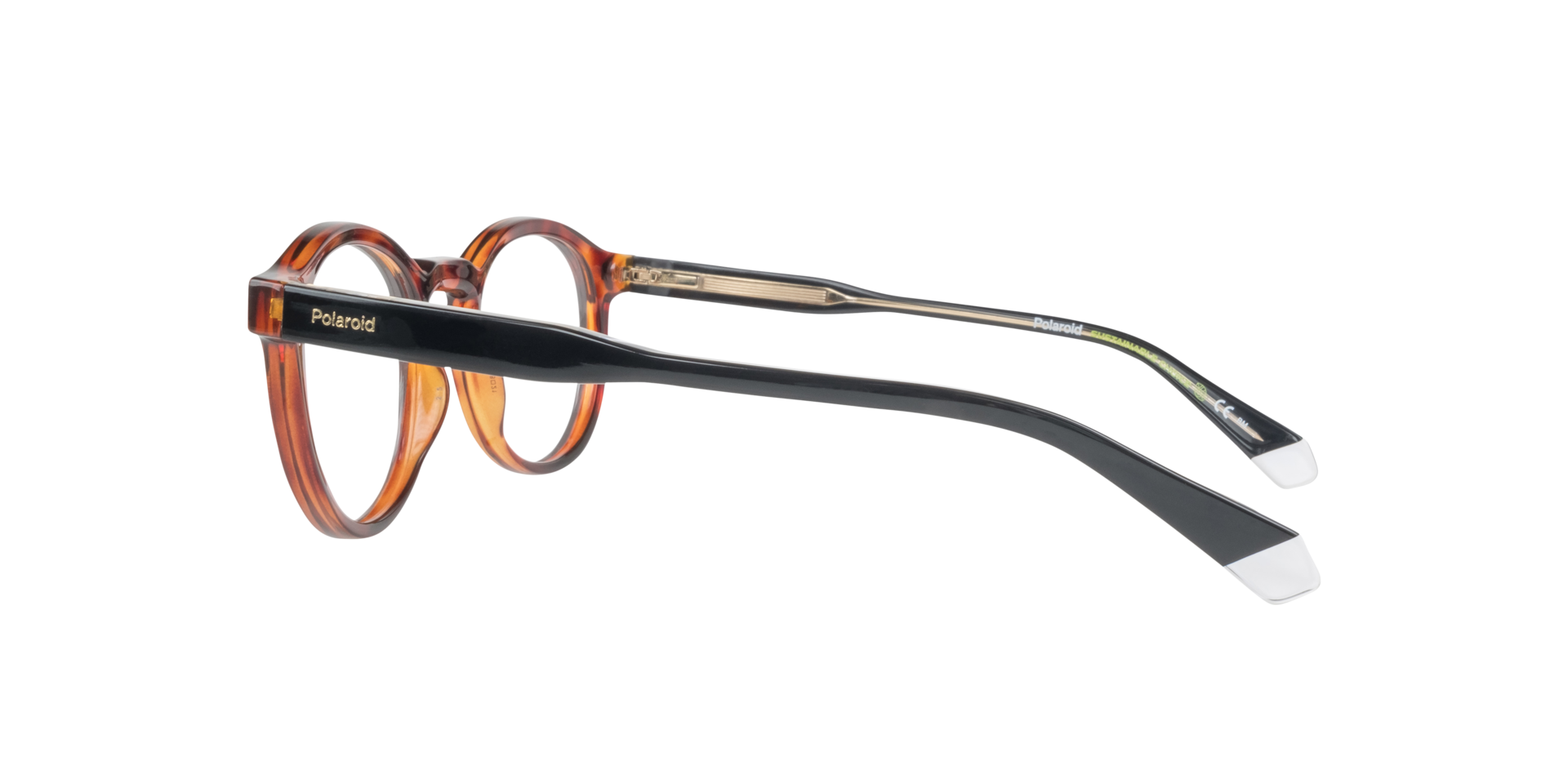 PLD D492 Tortoise PlasticEyeglass Frames for Glasses Direct, Side View