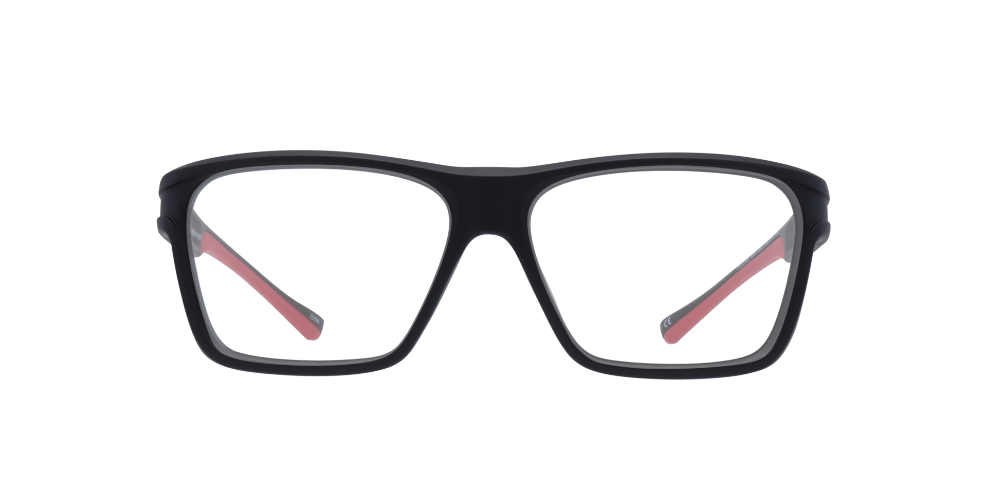 Matte Black Red Performer -  Plastic